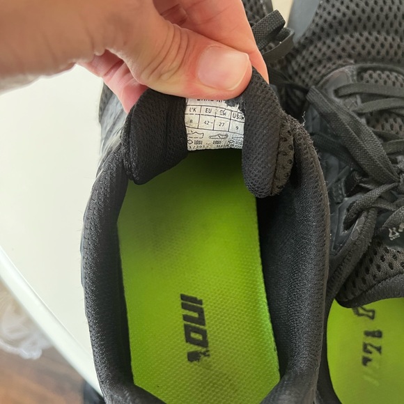 Womens Trainer shoe. Inov-8 Bare Natural Fit series. Black Size 10. - Picture 6 of 7